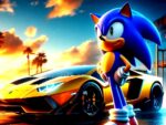 Sonic Run proti Lamborghini